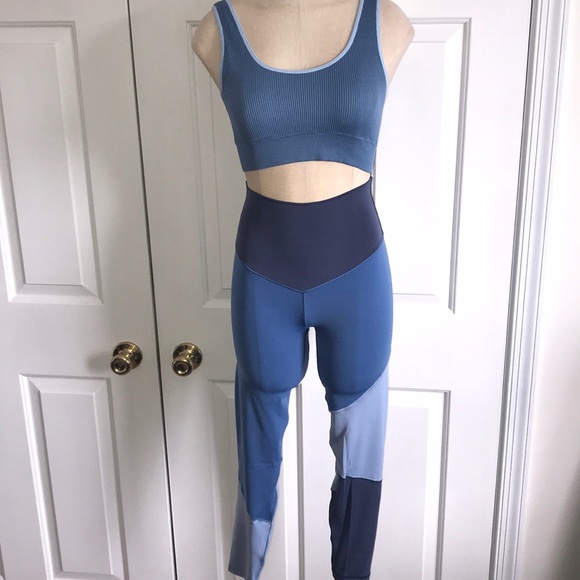 aerie Pants - Aerie High Waisted Color Block Leggings